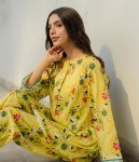 SAISOOM-Kurta Trouser - Yellow - Lawn