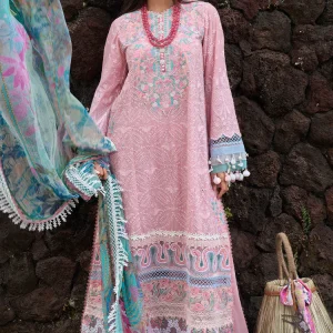 SAISOOM-A J LAWN PINK